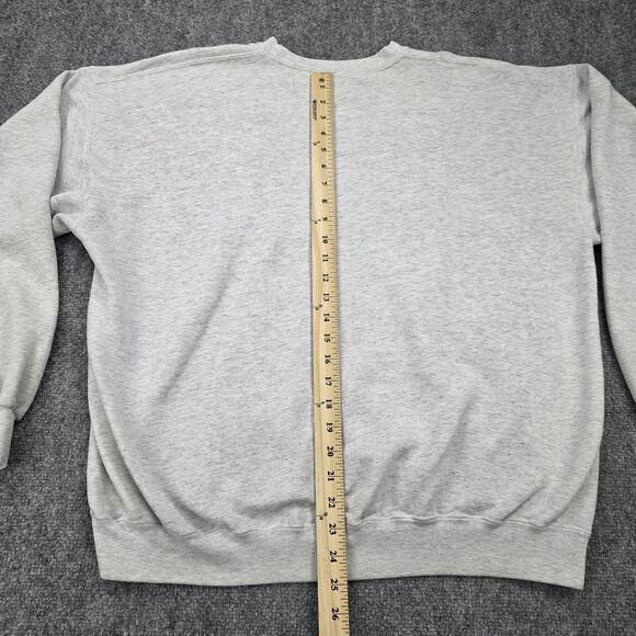 Vintage Squaw Valley USA Olympics Sweatshirt Mens XL Gray Crewneck Pullover 90s - Picture 6 of 16